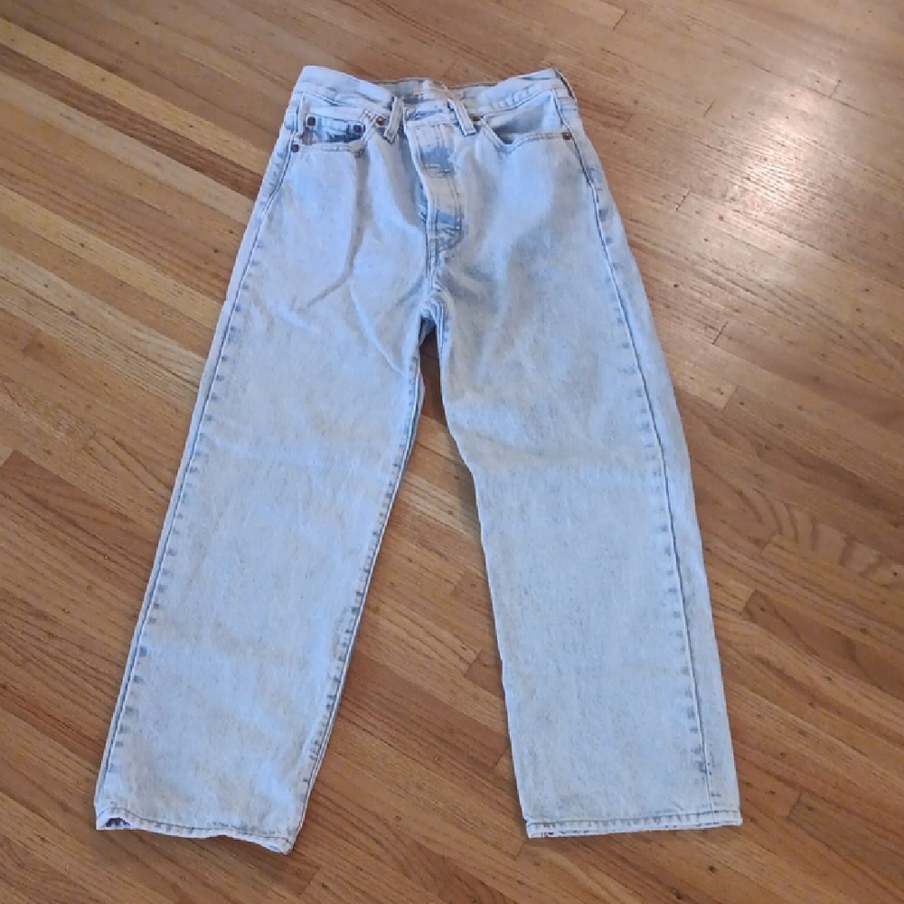 Levis Ribcage Straight Ankle Size 27